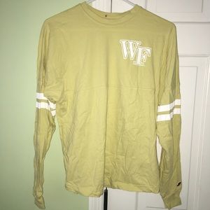 S Wake Forest Yellow Long Sleeve Tee